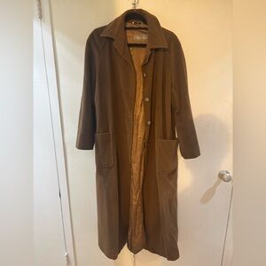 MaxMara Tan Trench Coat for Men